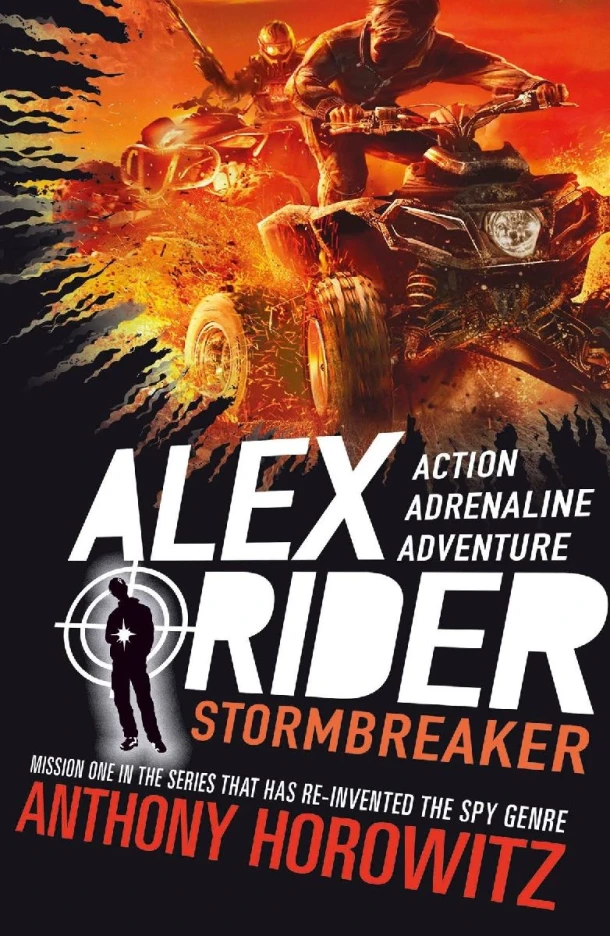 Stormbreaker – Anthony Horowitz – boek cover
