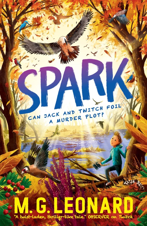 Spark – M. G. Leonard – boek cover