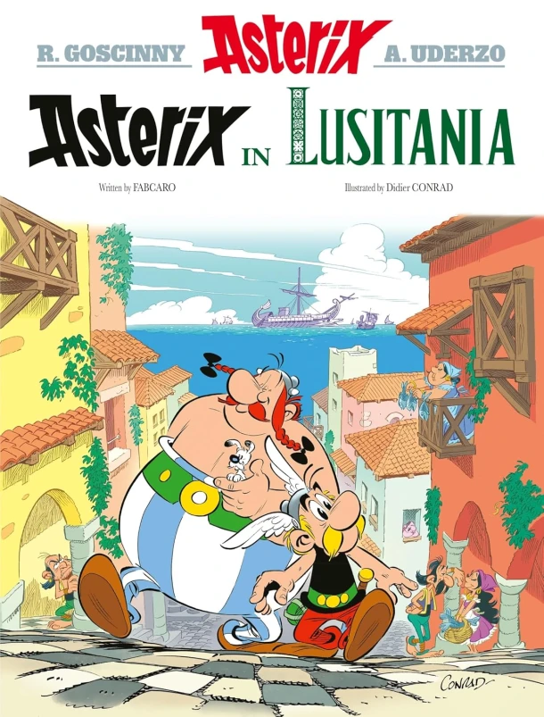 Asterix in Lusitania – Fabcaro – boek cover