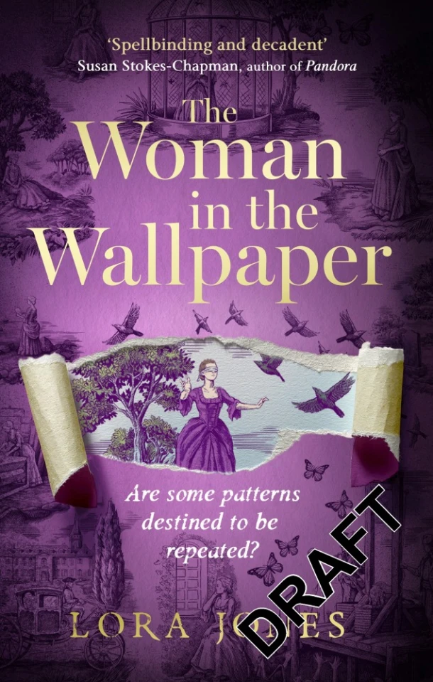 The Woman in the Wallpaper – Lora Jones – boek cover
