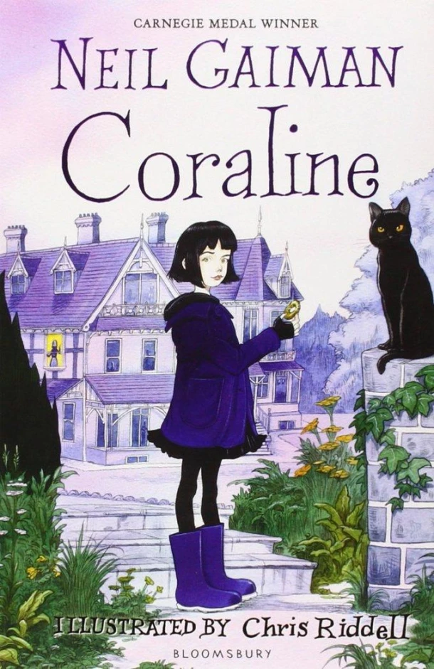 Coraline – Neil Gaiman – boek cover
