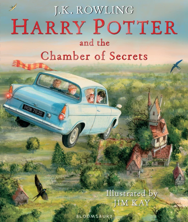 Harry Potter and the Chamber of Secrets – J.K. Rowling – boek cover