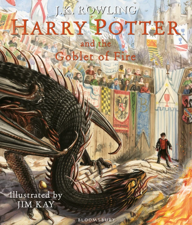 Harry Potter and the Goblet of Fire – J.K. Rowling – boek cover