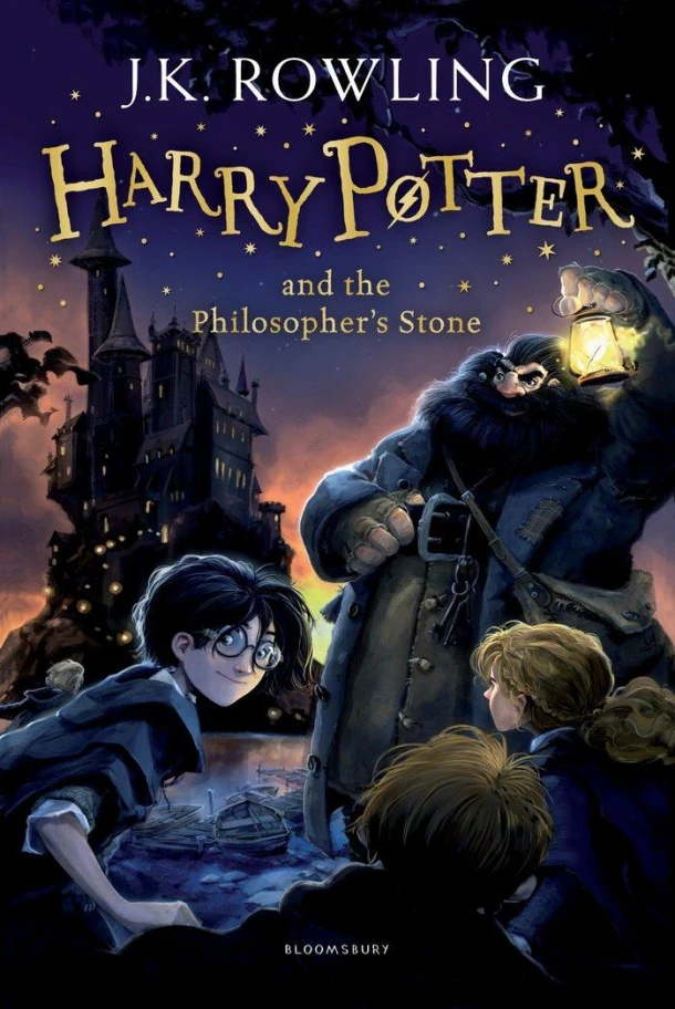 Harry Potter and the Philosopher's Stone – J.K. Rowling – boek cover