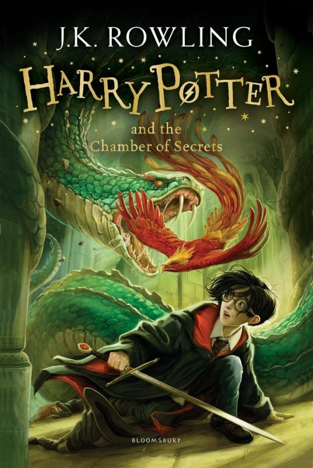 Harry Potter and the Chamber of Secrets – J.K. Rowling – boek cover