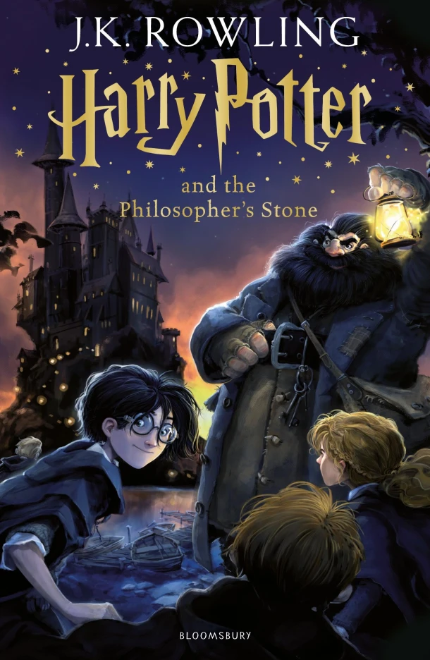 Harry Potter and the Philosopher's Stone – J.K. Rowling – boek cover