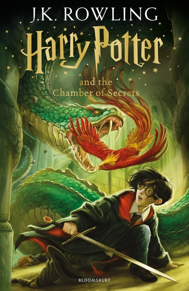 Harry Potter and the Chamber of Secrets – J.K. Rowling – boek cover