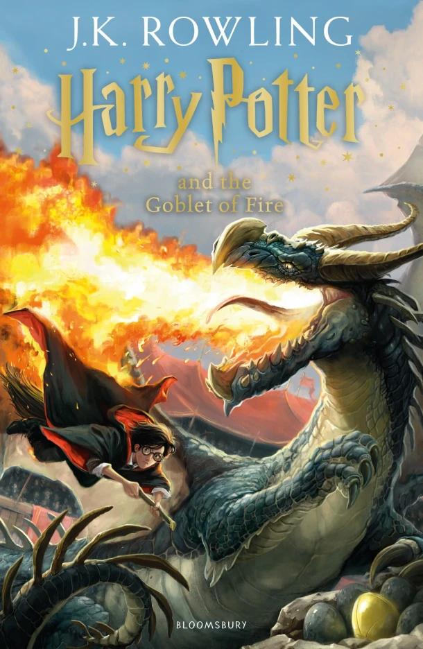 Harry Potter and the Goblet of Fire – J.K. Rowling – boek cover
