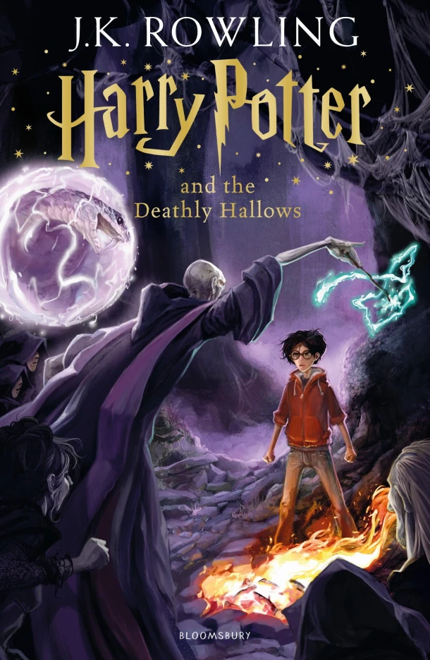 Harry Potter and the Deathly Hallows – J.K. Rowling – boek cover