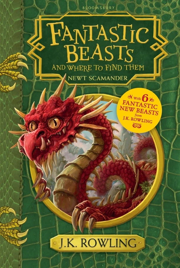 Fantastic Beasts & Where to Find Them – J. K. Rowling – boek cover