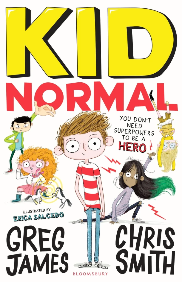 Kid Normal – Greg James – boek cover