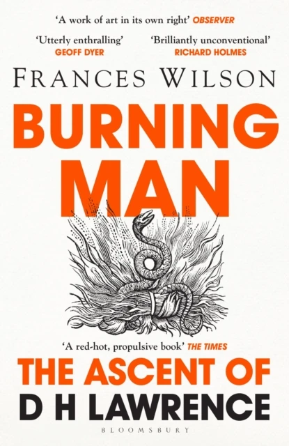Burning Man – Frances Wilson – boek cover
