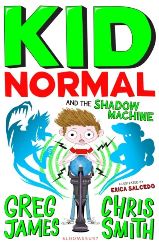 Kid Normal and the Shadow Machine – Greg James – boek cover