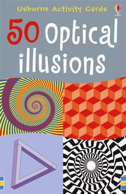 50 Optical Illusions – Sam Taplin – boek cover