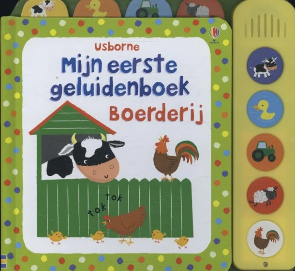 MIJN EERSTE GELUIDENBOEK – Stella Bagott – boek cover