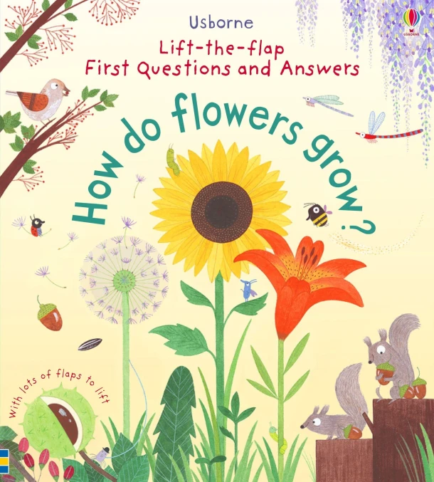 First Questions and Answers: How do flowers grow? – Katie Daynes – boek cover