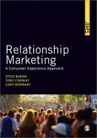 Relationship Marketing: A Consumer Experience Approach – Baron – boek cover