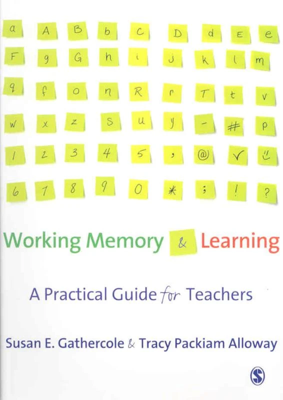 Working Memory and Learning – Gathercole, Susan – boek cover
