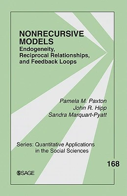 Nonrecursive Models: Endogeneity, Reciprocal Relationships, and Feedback Loops – boek cover