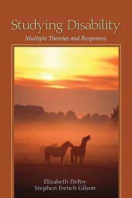 Studying Disability: Multiple Theories and Responses – boek cover