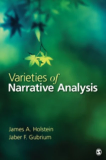 Varieties of Narrative Analysis – Holstein – boek cover