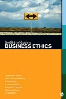 SAGE Brief Guide to Business Ethics – boek cover