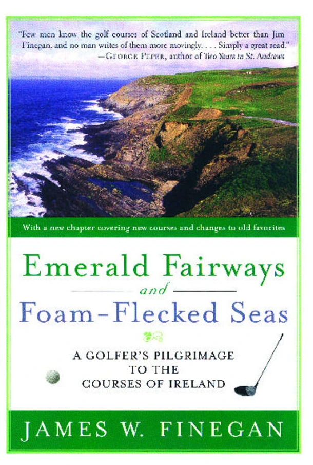 Emerald Fairways and Foam-flecked Seas – James W. Finegan – boek cover