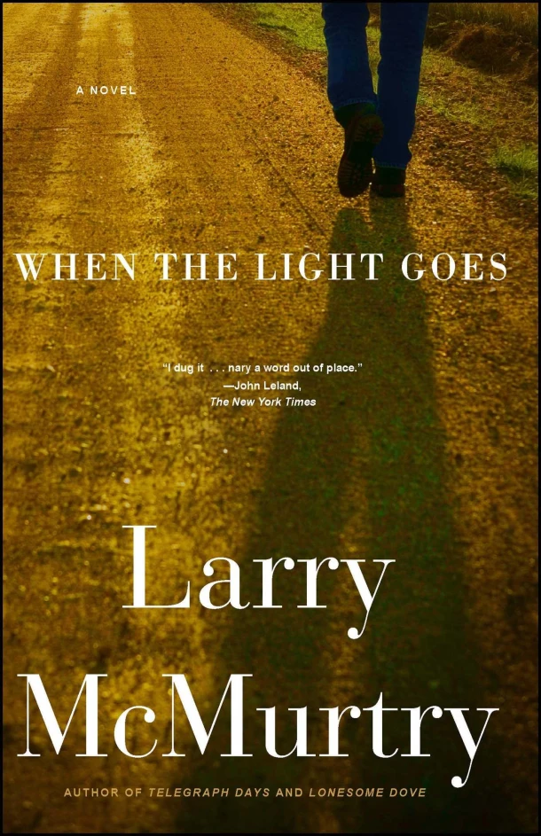 When the Light Goes – Larry McMurtry – boek cover