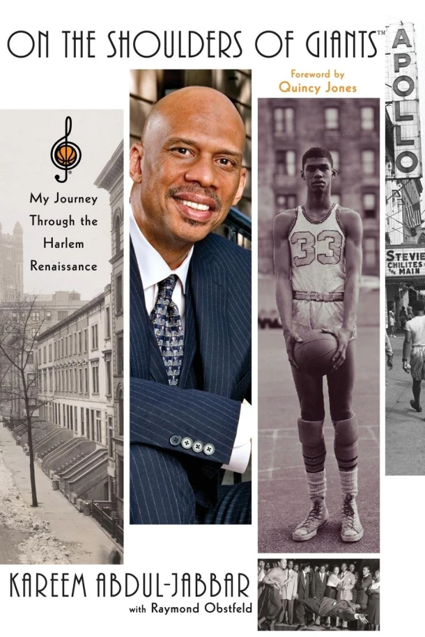 On the Shoulders of Giants – Kareem Abdul-Jabbar – boek cover