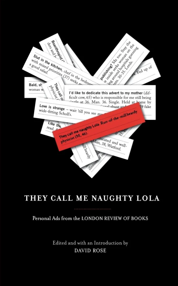 They Call Me Naughty Lola – David Rose – boek cover