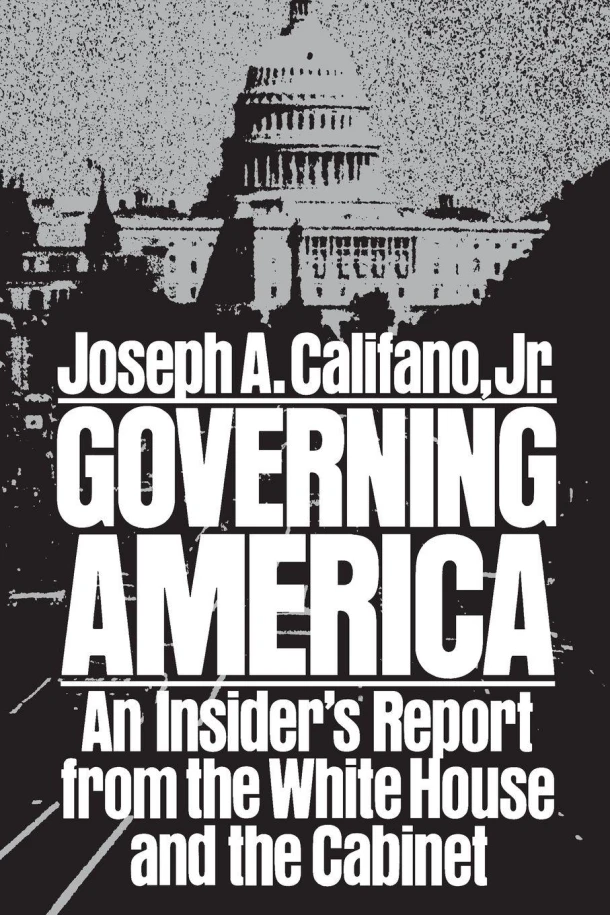 Governing America – Joseph A. Califano – boek cover