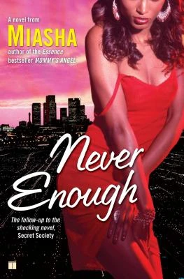 NEVER ENOUGH – Miasha – boek cover