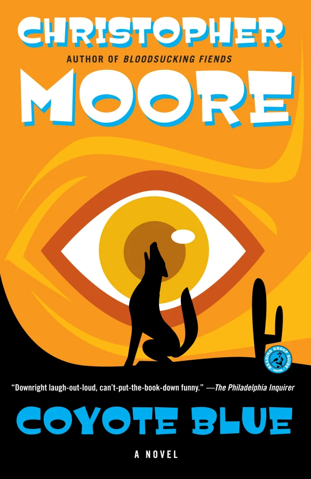 Coyote Blue – Christopher Moore – boek cover