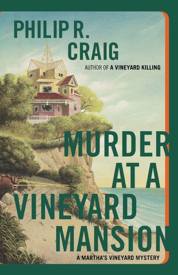 Murder at a Vineyard Mansion – Philip R. Craig – boek cover