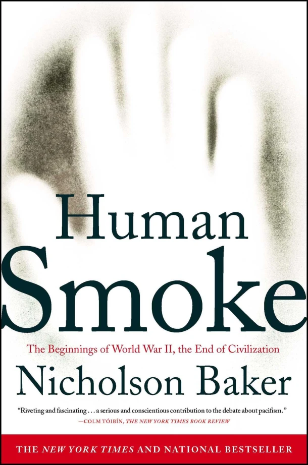 HUMAN SMOKE – Nicholson Baker – boek cover
