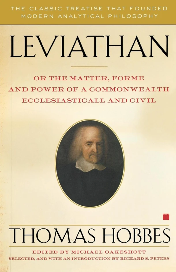 Leviathan – Thomas Hobbes – boek cover