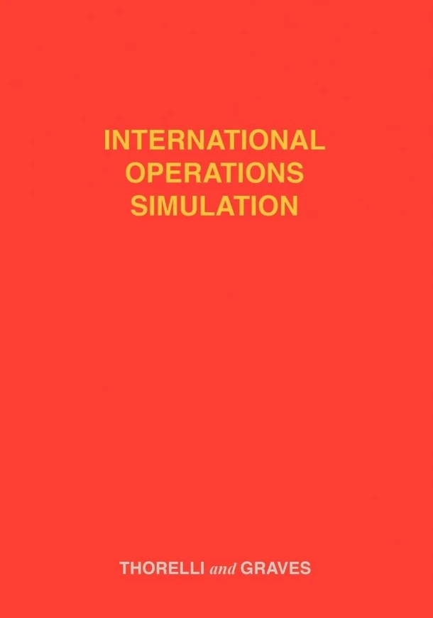 International Operations Simulation – Hans B. Thorelli – boek cover