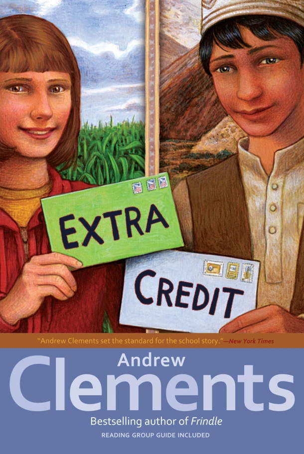 Extra Credit – Andrew Clements – boek cover