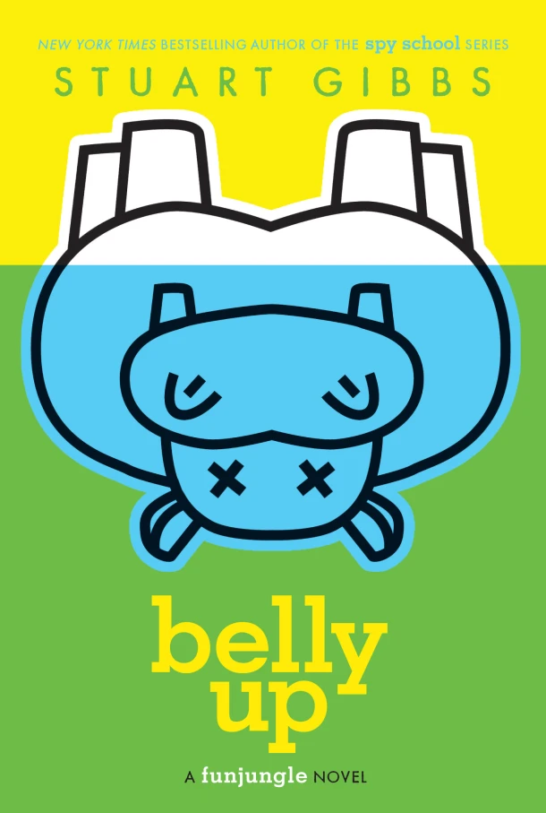BELLY UP R/E – Stuart Gibbs – boek cover