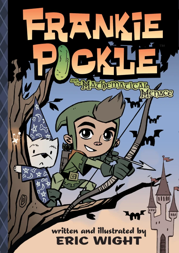 Frankie Pickle and the Mathematical Menace – Eric Wight – boek cover