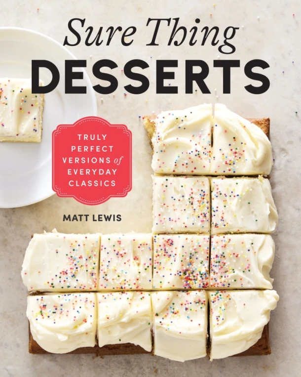 Sure Thing Desserts – Matt Lewis – boek cover