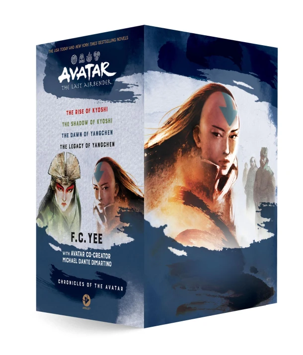 Avatar: The Last Airbender: The Kyoshi Novels and The Yangchen Novels (Chronicles of the Avatar 4-Book Box Set) – F. C. Yee – boek cover