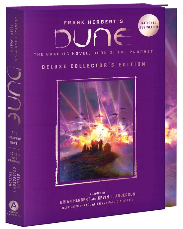 DUNE: The Graphic Novel, Book 3: The Prophet: Deluxe Collector's Edition – Brian Herbert – boek cover