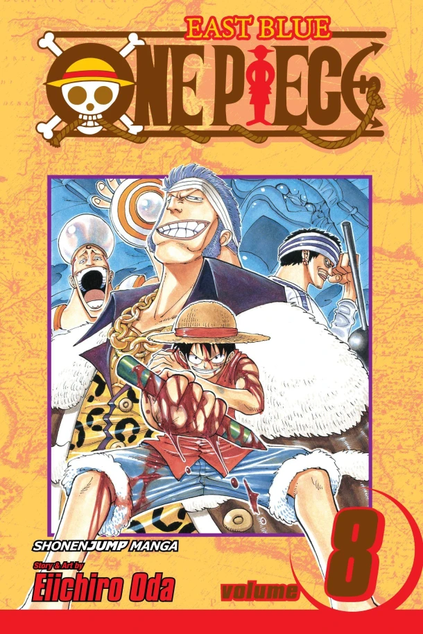 One Piece, Vol. 8 – Eiichiro Oda – boek cover