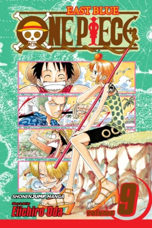 One Piece, Vol. 9 – Eiichiro Oda – boek cover