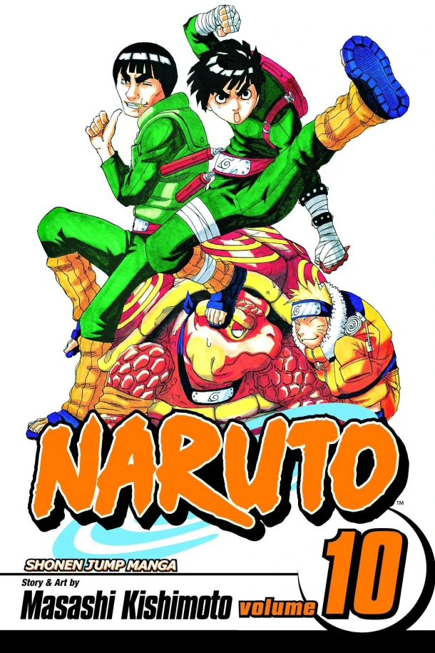 Naruto, Vol. 10 – Masashi Kishimoto – boek cover