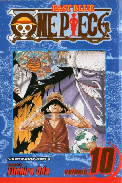 One Piece, Vol. 10 – Eiichiro Oda – boek cover