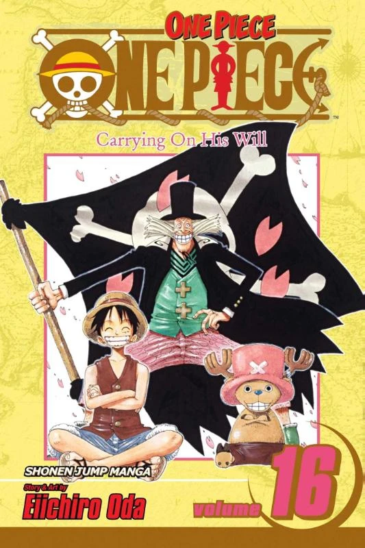 One Piece, Vol. 16 – Eiichiro Oda – boek cover