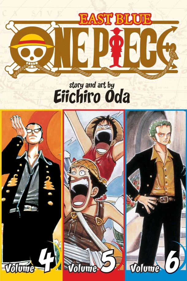 One Piece (Omnibus Edition), Vol. 2 – Eiichiro Oda – boek cover