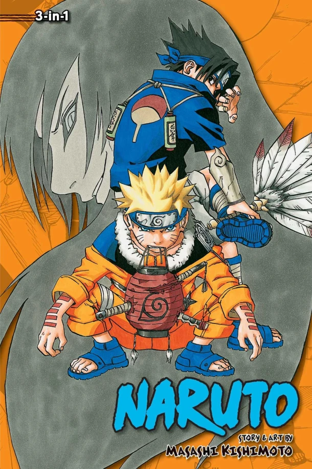Naruto (3-in-1 Edition), Vol. 3 – Masashi Kishimoto – boek cover